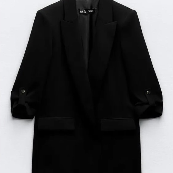 Zara Jackets & Blazers - Zara Women's Elegant Black Blazer